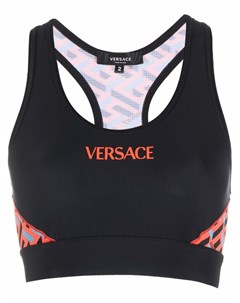 Спортивный бюстгальтер с логотипом Versace