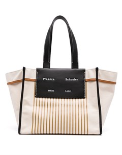 Большая сумка тоут Morris в полоску Proenza schouler white label