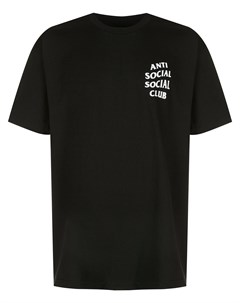 Футболка с логотипом Anti social social club