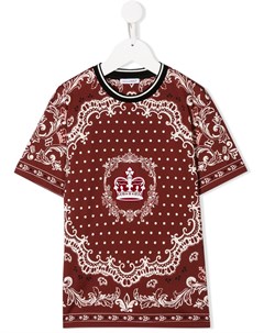 Футболка с принтом Dolce & gabbana kids