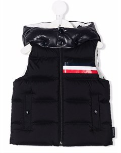 Дутый жилет с капюшоном Moncler enfant