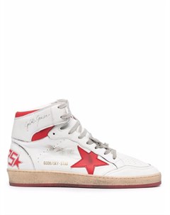 Высокие кроссовки Sky Star на шнуровке Golden goose