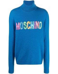 Джемпер с логотипом Moschino