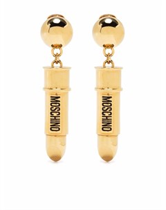 Массивные серьги Moschino