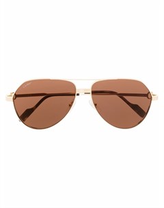 Солнцезащитные очки авиаторы CT0303S Cartier eyewear