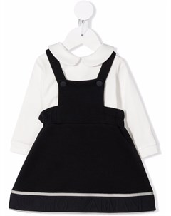 Платье сарафан с длинными рукавами Emporio armani kids