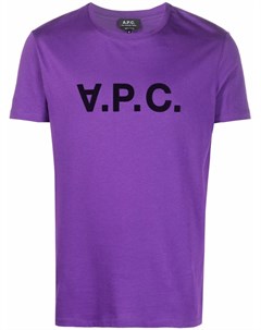 Футболка с логотипом A.p.c.