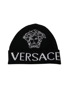 Шапка бини с вышивкой Medusa Versace kids