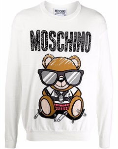 Джемпер с принтом Teddy Bear Moschino