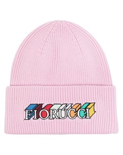 Шапка бини с вышитым логотипом Fiorucci