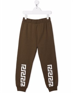 Спортивные брюки с логотипом Versace kids