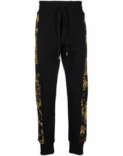 Спортивные брюки с принтом Baroque Versace jeans couture