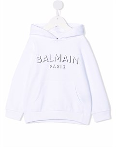 Худи с логотипом Balmain kids