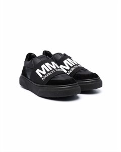 Кроссовки с нашивкой логотипом Mm6 maison margiela kids