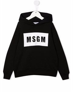 Худи с логотипом Msgm kids