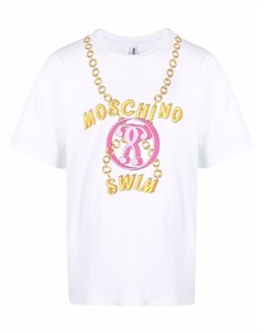 Футболка Double Question Mark Moschino