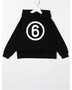 Худи с логотипом Mm6 maison margiela kids