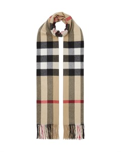 Кашемировый шарф в клетку Vintage Check Burberry