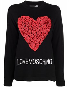 Джемпер с аппликацией Love moschino