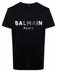 Футболка с логотипом Balmain