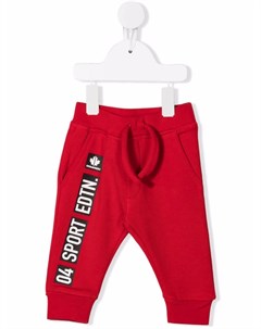 Спортивные брюки с логотипом Dsquared2 kids