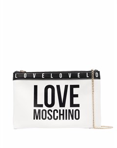 Клатч с логотипом Love moschino