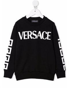 Толстовка с логотипом Versace kids