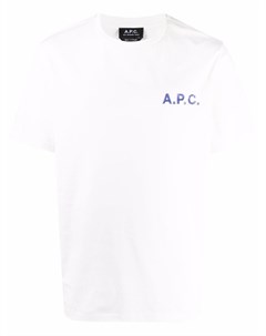 Футболка с логотипом A.p.c.