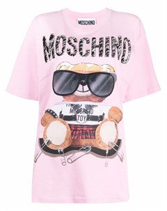 Футболка с принтом Teddy Bear Moschino