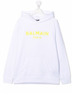 Худи с логотипом Balmain kids