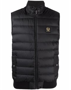 Дутый жилет с нашивкой логотипом Belstaff