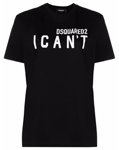 Футболка с надписью Dsquared2