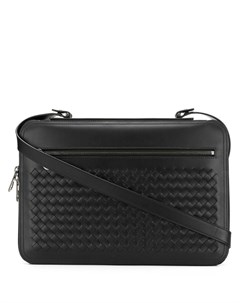 Портфель с плетеной отделкой Intrecciato Bottega veneta