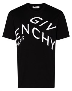 Футболка с вышитым логотипом Givenchy