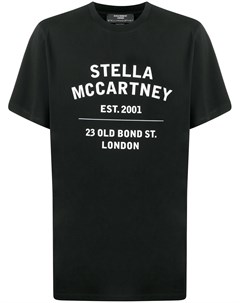 Футболка с логотипом Stella mccartney