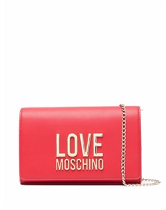 Клатч с логотипом Love moschino