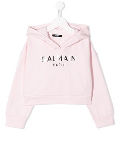 Худи с логотипом Balmain kids