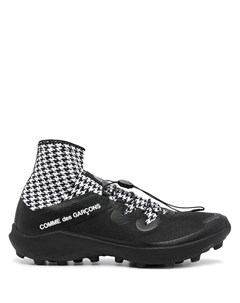 Слипоны в ломаную клетку Comme des garçons