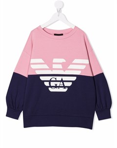 Толстовка с логотипом Emporio armani kids