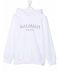 Худи с логотипом Balmain kids