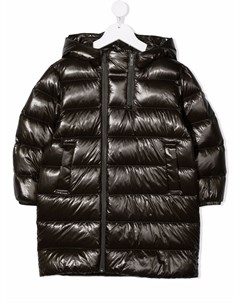 Длинный пуховик Emporio armani kids