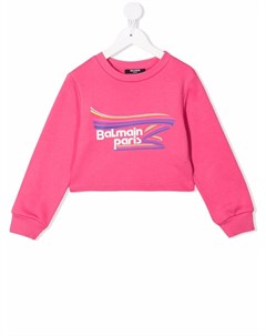 Джемпер с логотипом Balmain kids