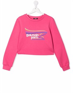 Джемпер с логотипом Balmain kids