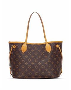 Сумка тоут Neverfull PM 2007 го года с монограммой Louis vuitton