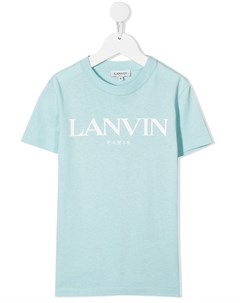 Футболка с логотипом Lanvin enfant