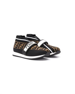 Слипоны с логотипом FF Fendi kids