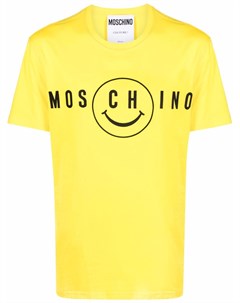 Футболка с логотипом Moschino