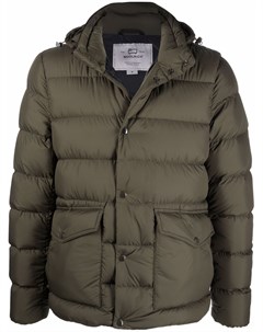 Пуховик с капюшоном Woolrich