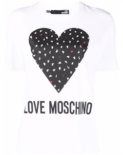 Футболка с принтом Love moschino