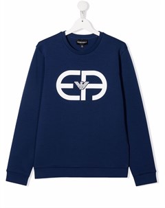 Толстовка с логотипом Emporio armani kids